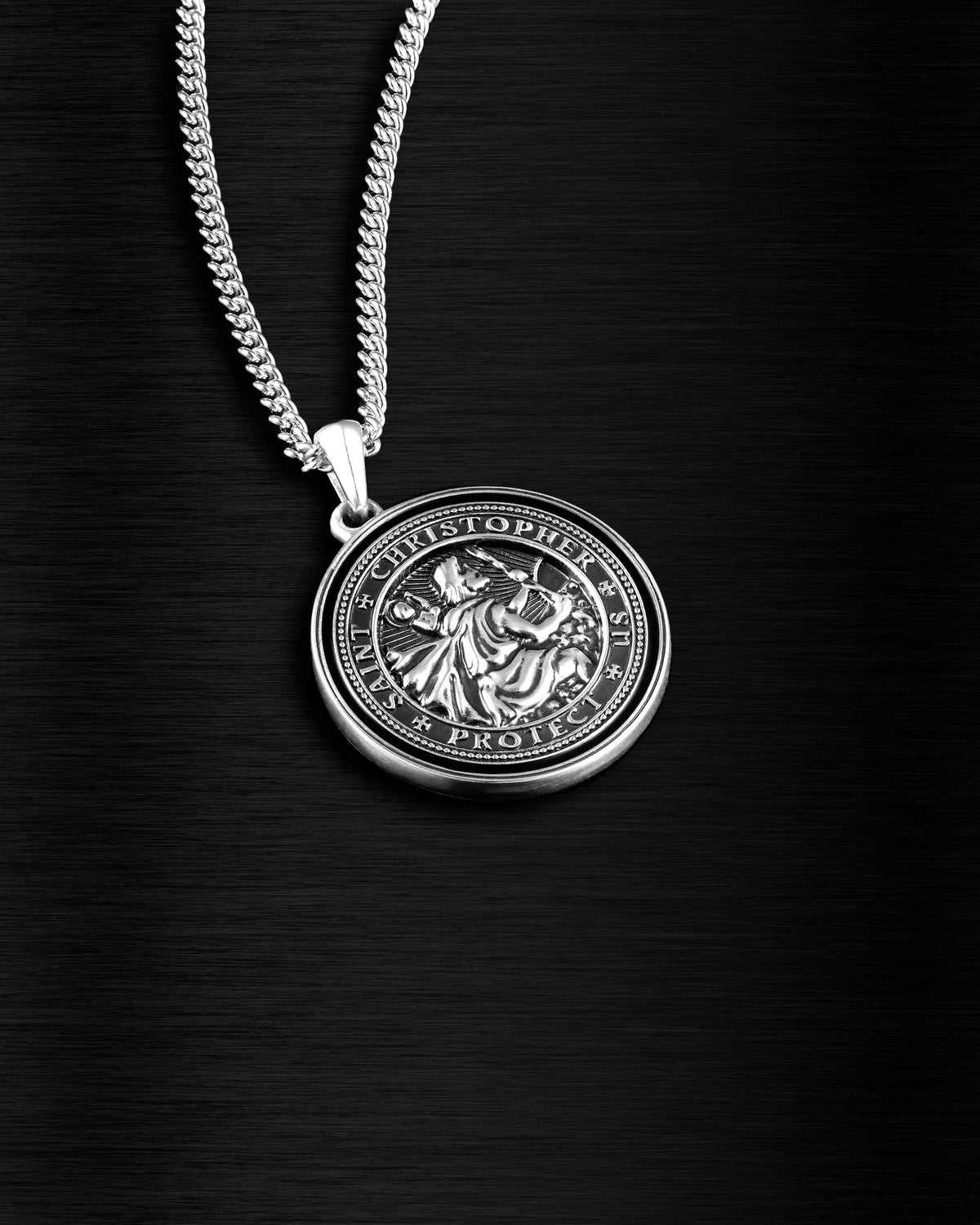 St. Christopher Set - Sterling Silver Set | Vincero Collective St. Christopher Set - Sterling Silver Set | Vincero Collective