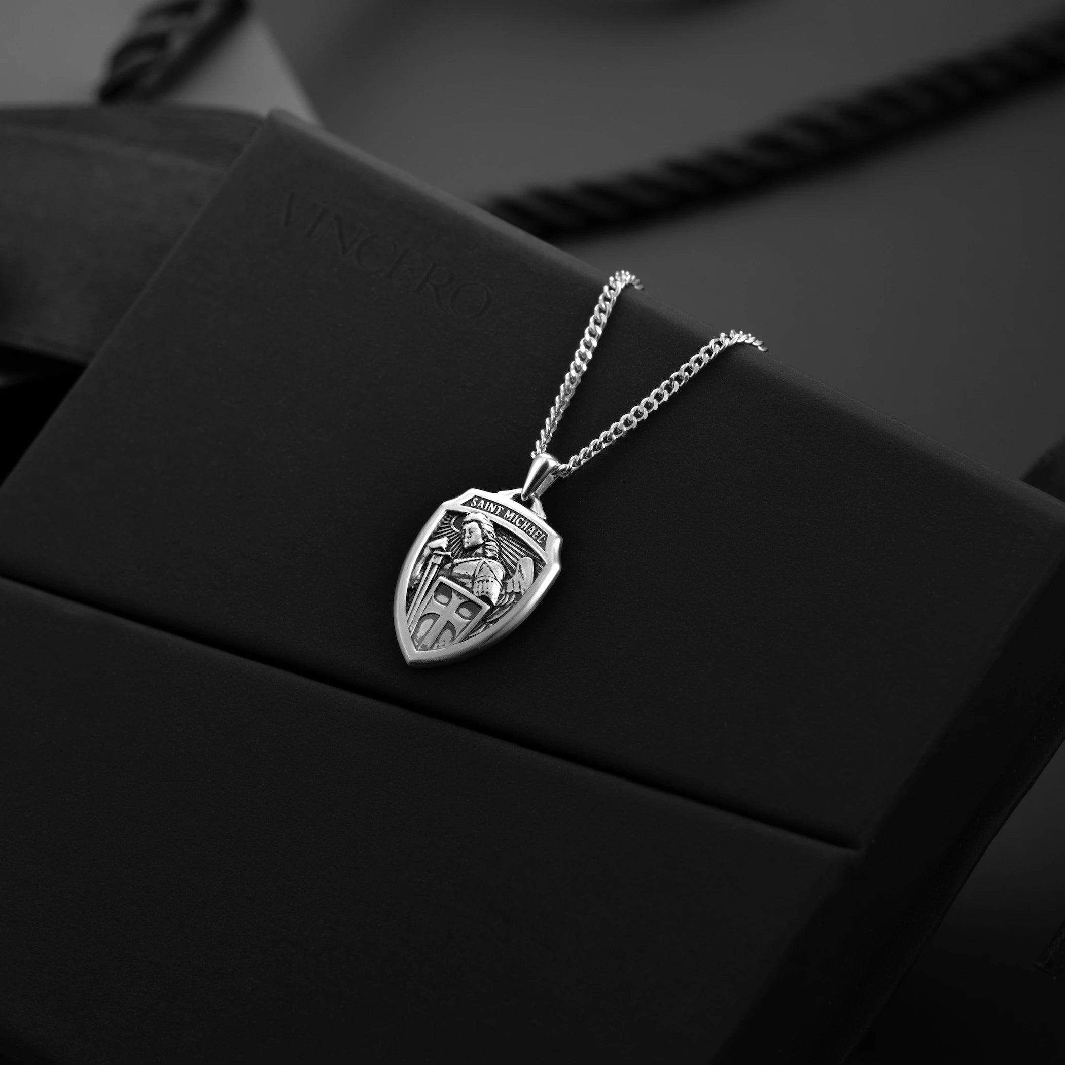 St. Michael Amulet - Sterling Silver| Vincero | Vincero Collective