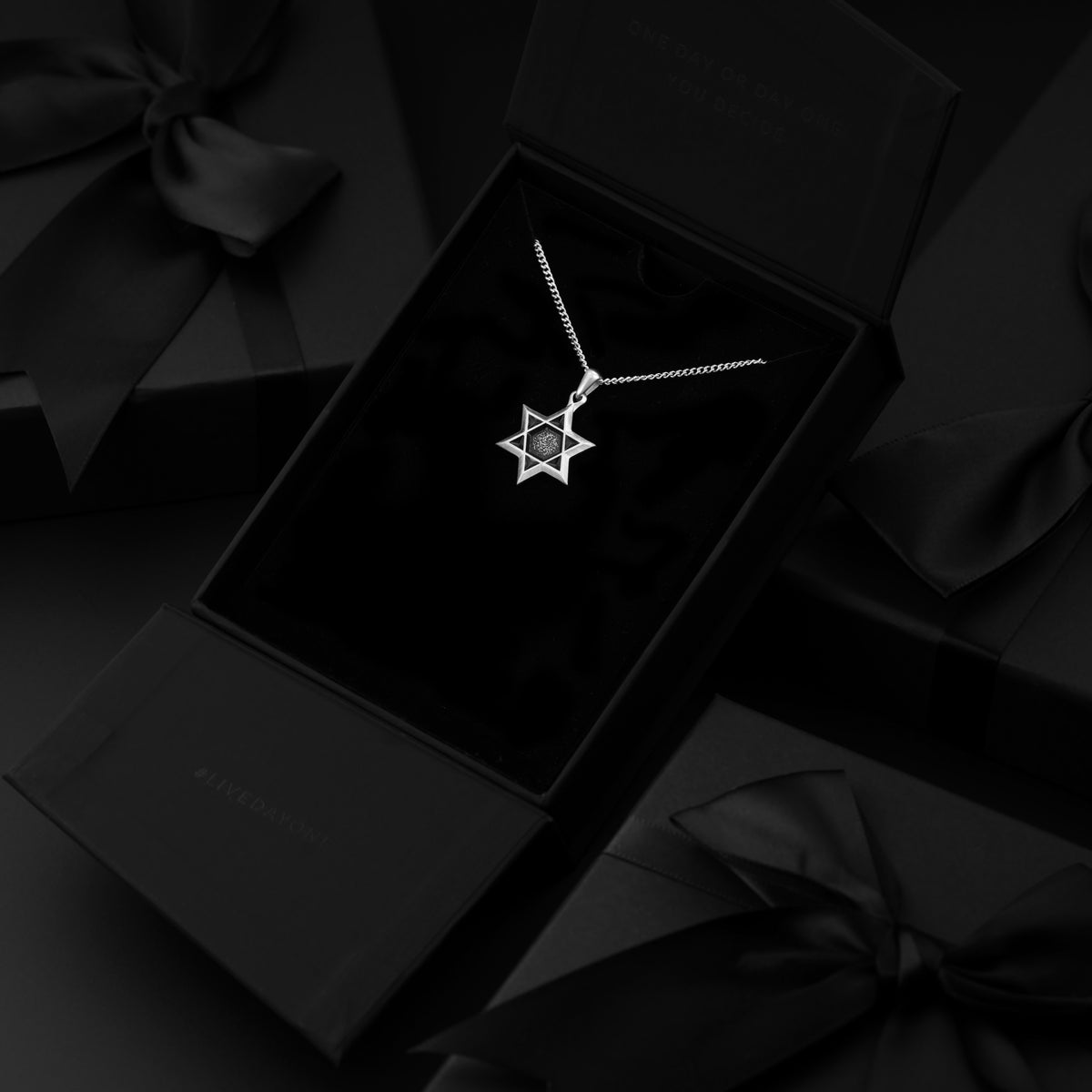 Star Of David Pendant - Silver