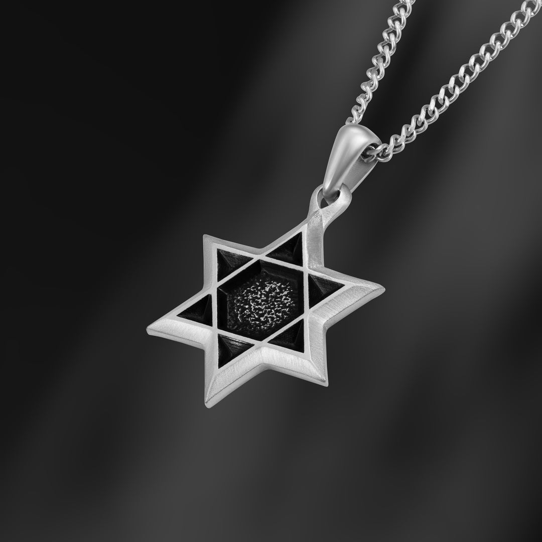 Star Of David Pendant - Silverhover image