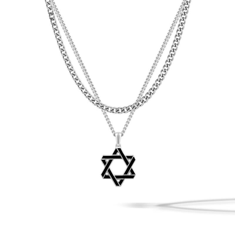 Star of David - Sterling Silver Set