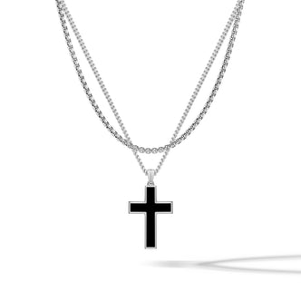 Stone Cross Box Set - Silver