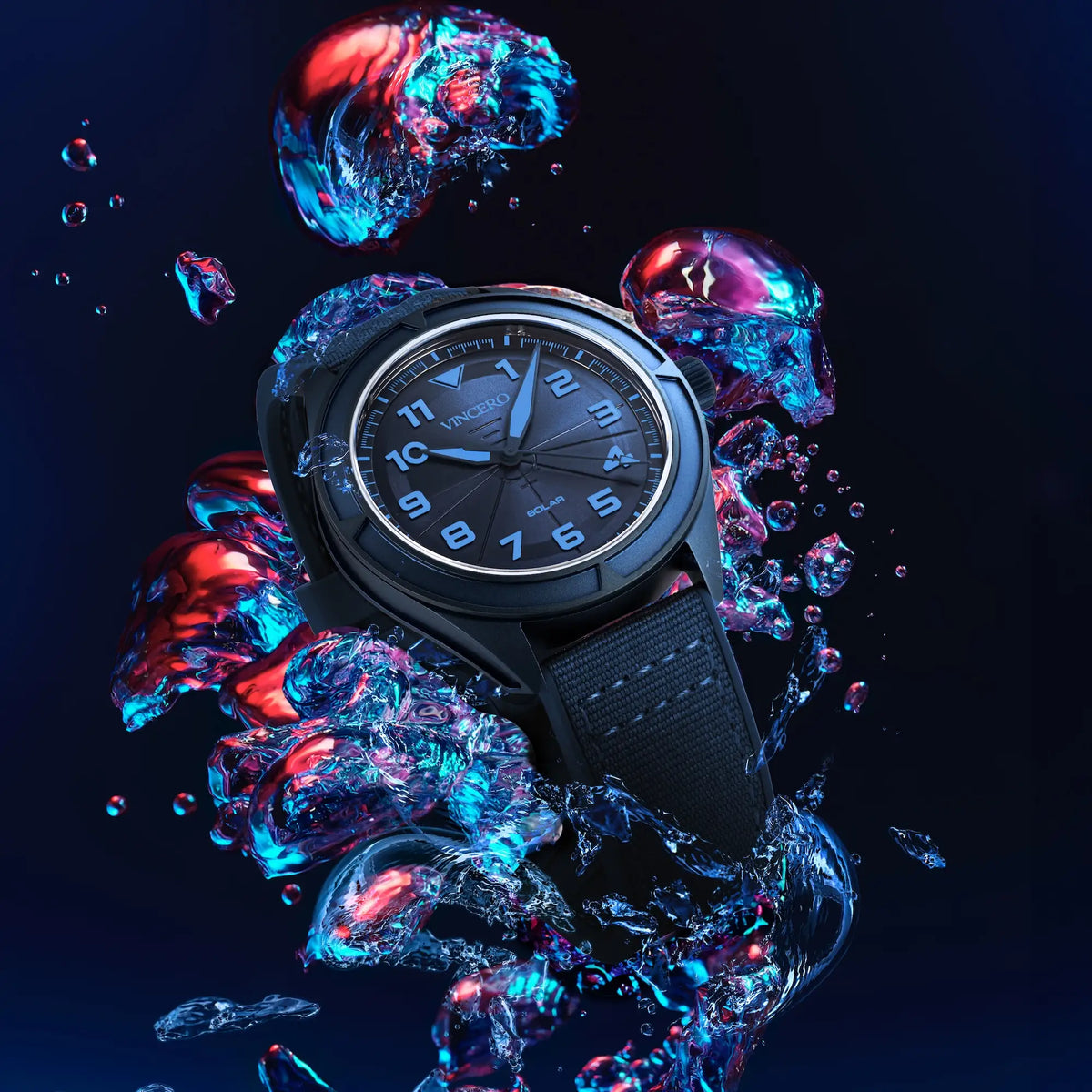 The Stratos Titanium Men's Watch - Neptune | Vincero Collective The Stratos Titanium Men's Watch - Neptune | Vincero Collective