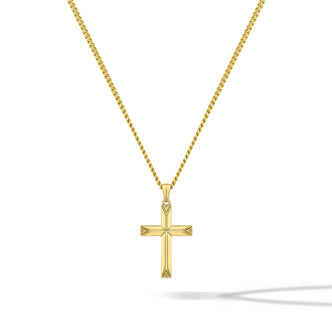 Cross Pendant - 14K Gold