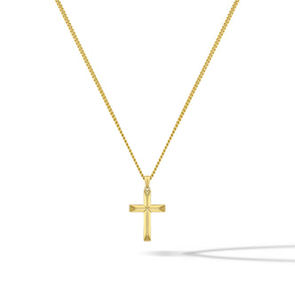 Cross Pendant - 14K Gold