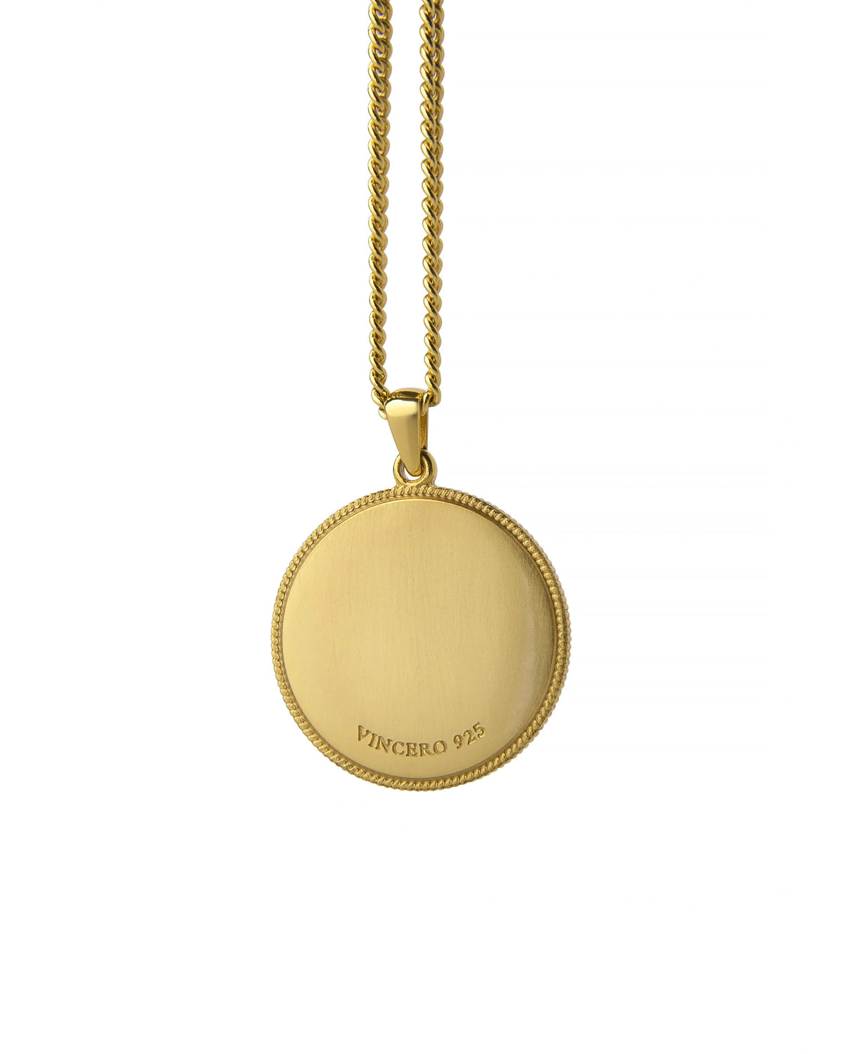 gold compass pendant for men