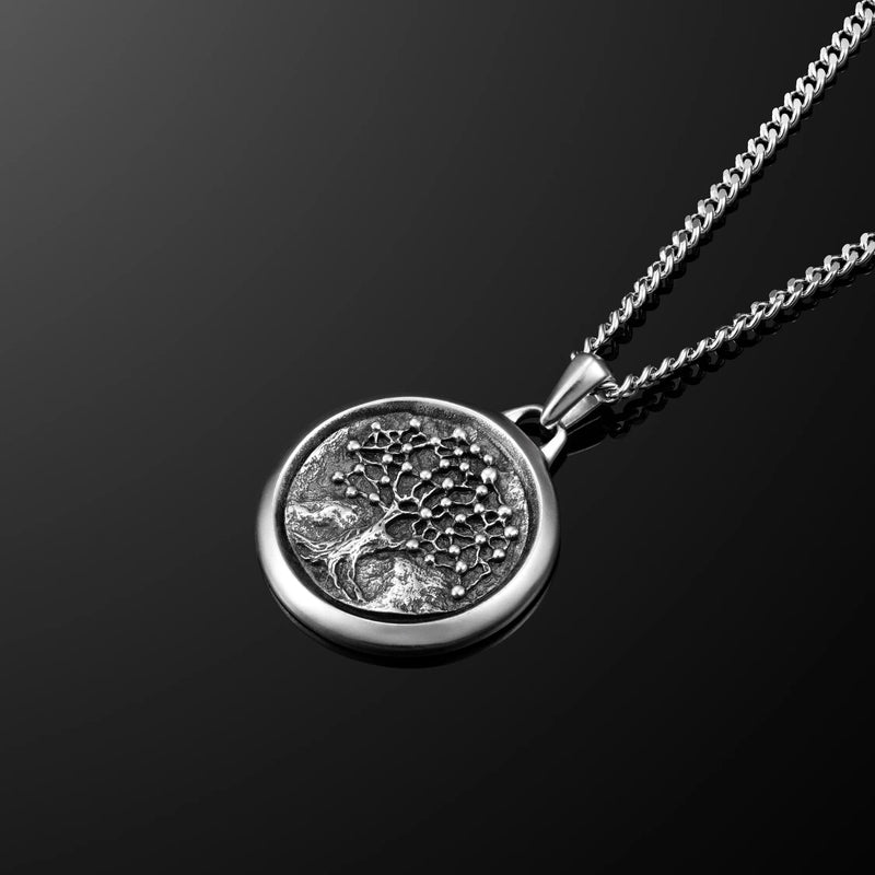 Tree Of Life Amulet - Sterling Silver