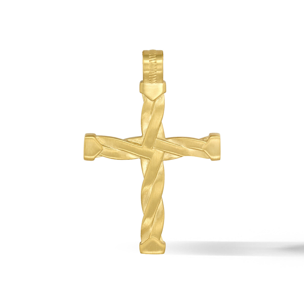 Spiro Cross - 14K Gold