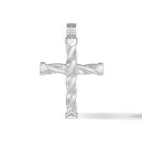 Spiro Cross Pendant - Silver