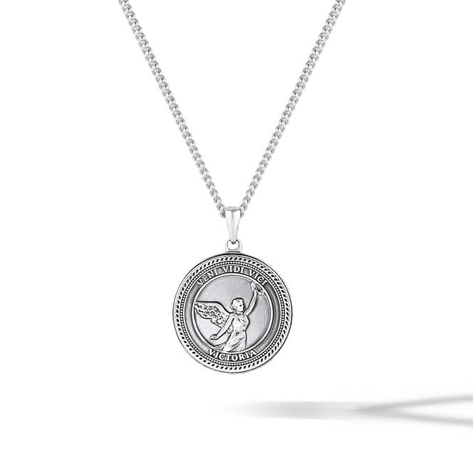 Veni Vidi Vici Necklace - Sterling Silver