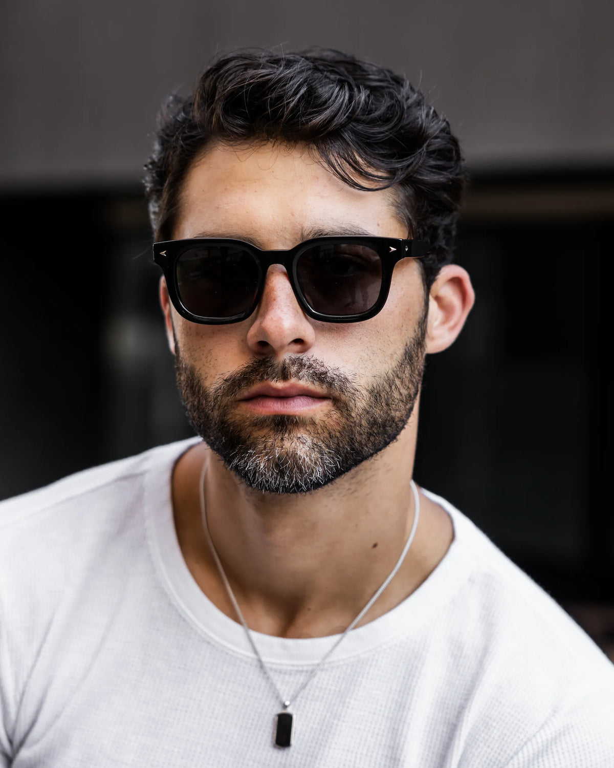 Mens Spiritual Beaded Onyx Bracelet