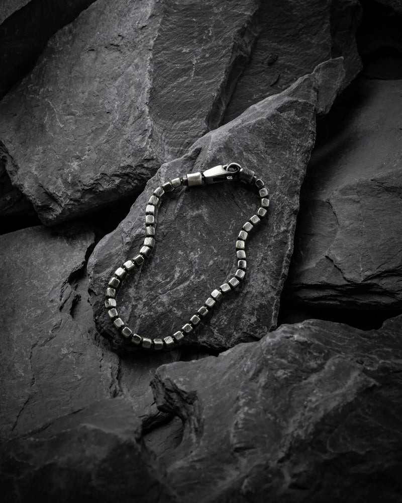 Bead Bracelet Set - Sterling Silver