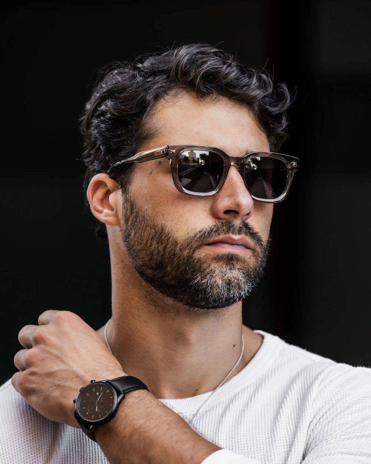Vincero Stone Acetate Hudson Sunglasses