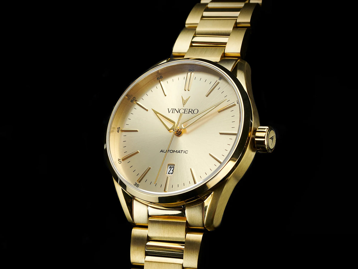 Vincero watches gold sale