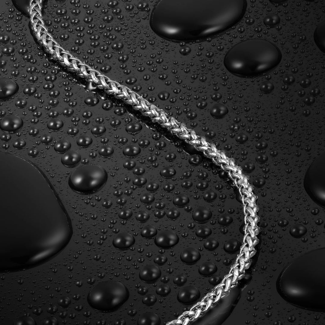 Wheat Chain Necklace, 3MM - Silverhover image