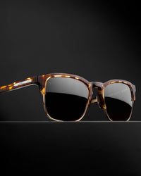 The Villa - Mens Whiskey Tortoise/Gold Sunglasses