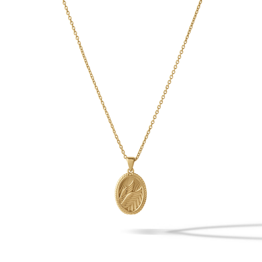Victory: Wings Necklace - Gold