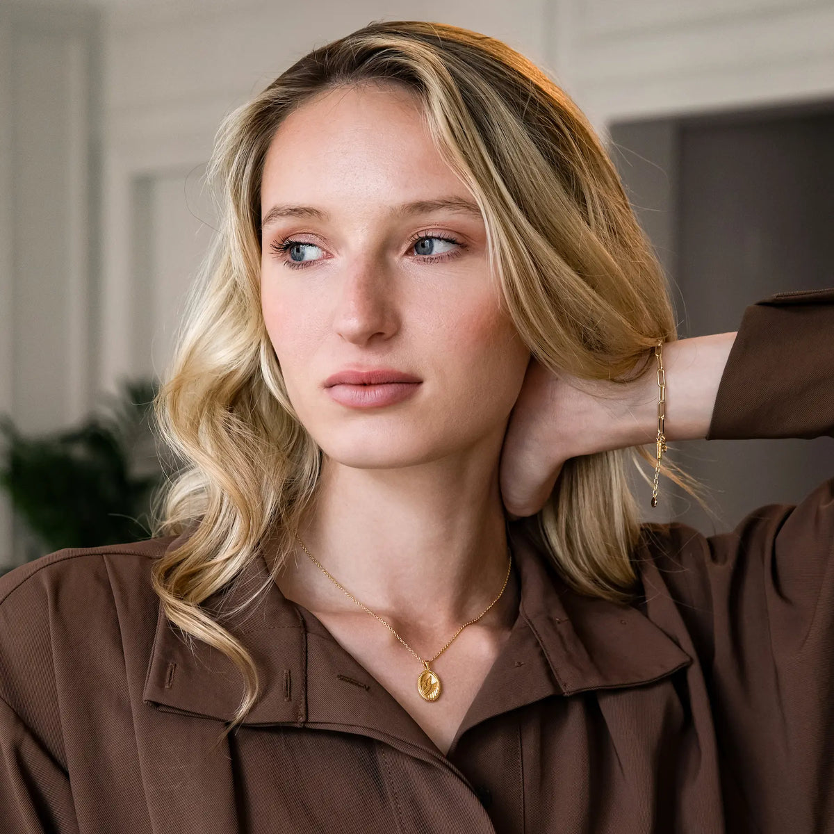 Victory: Wings Necklace - Gold