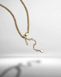 Cuban Chain Necklace 3MM - Gold