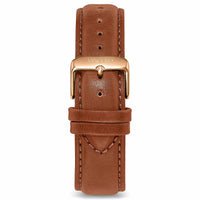 Classic Leather - Saddle Brown 22mm