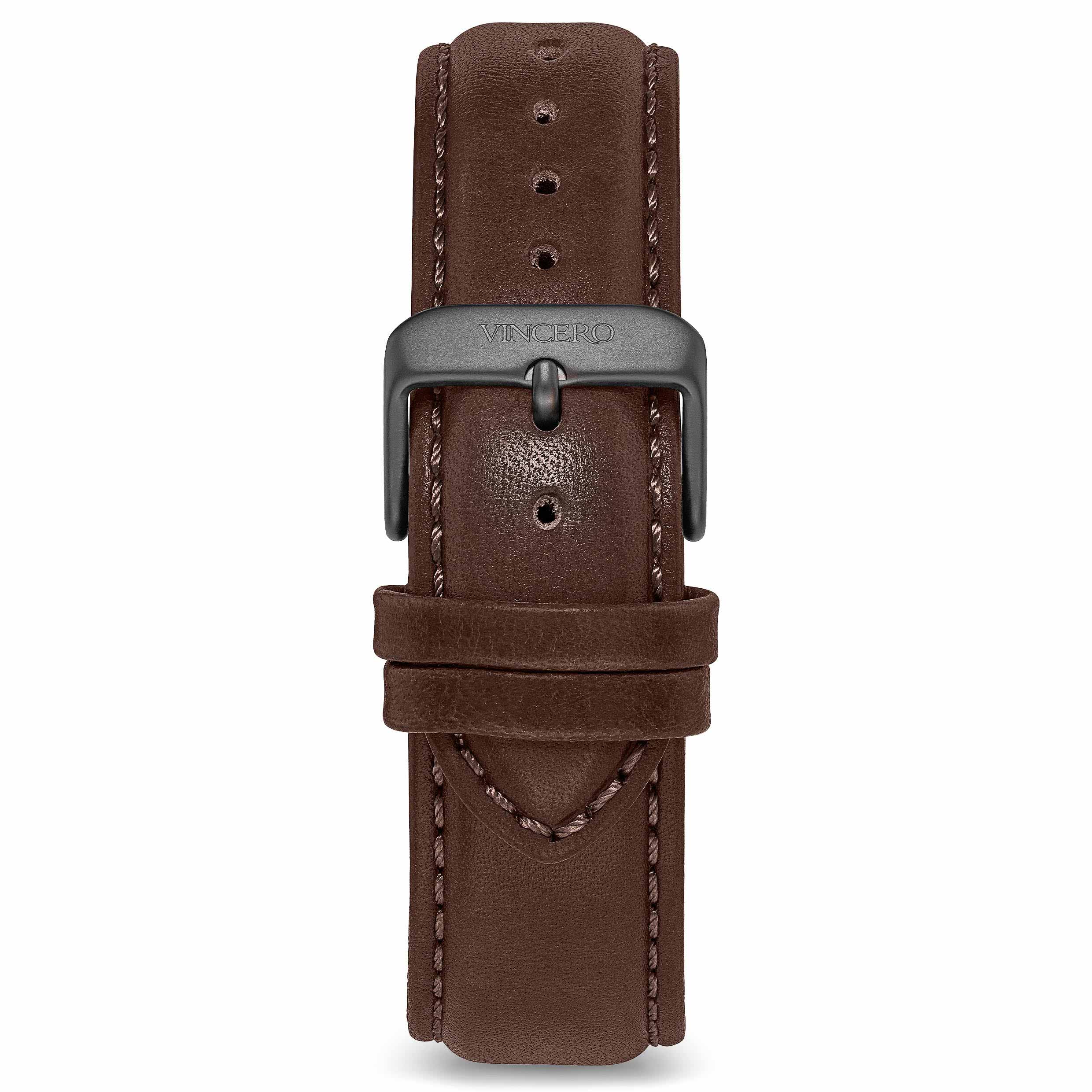 Men's Watch Strap - Walnut/Gunmetal | Vincero Watches | Vincero