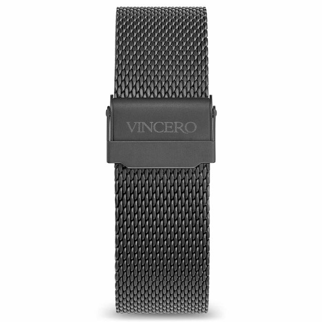 Gunmetal Milanese Mesh Watch Strap 20mm