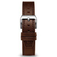 Modern Leather - Walnut 22mm