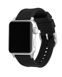Apple Watch Silicone Band - Silver Hardware 41mm