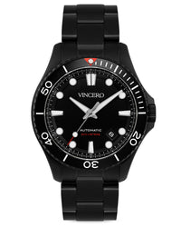 The Argo Automatic - Matte Black/Red
