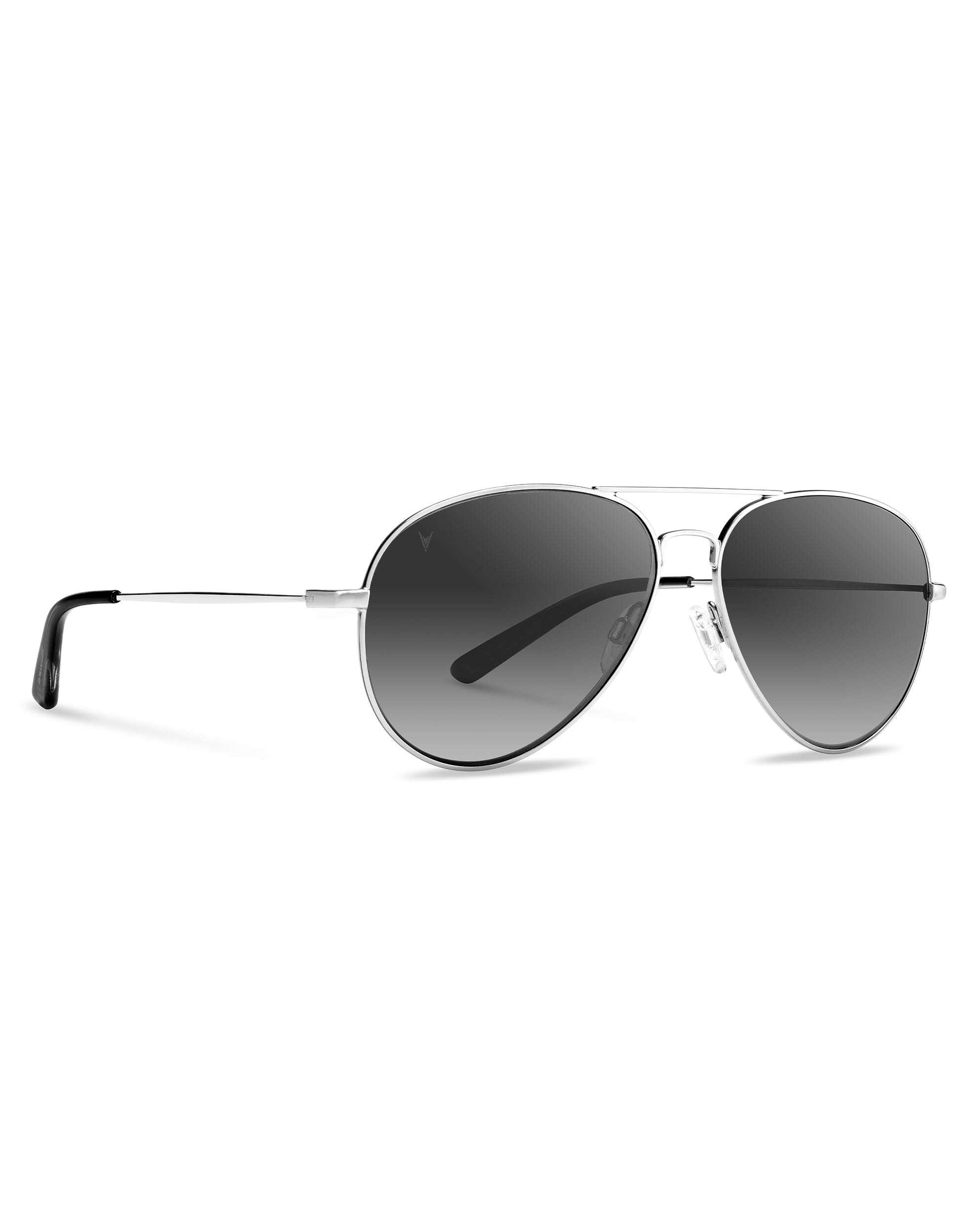 Men's & Womens Sunglasses - The Aviator - Silver Mirror