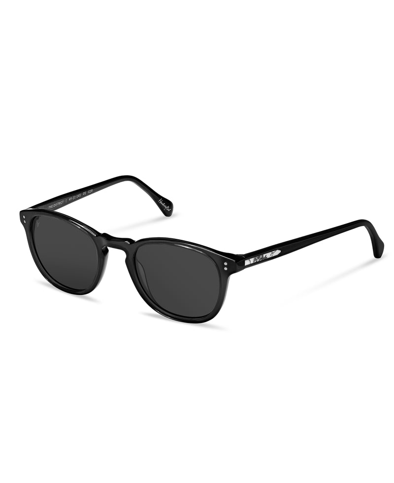 Vincero Men's District Sunglasses | Jet Black