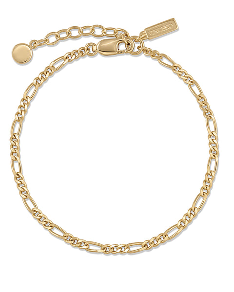 The Thin Figaro Chain - Gold