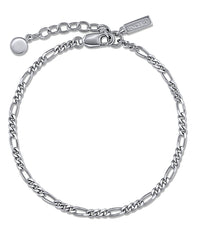 The Thin Figaro Chain - Sterling Silver