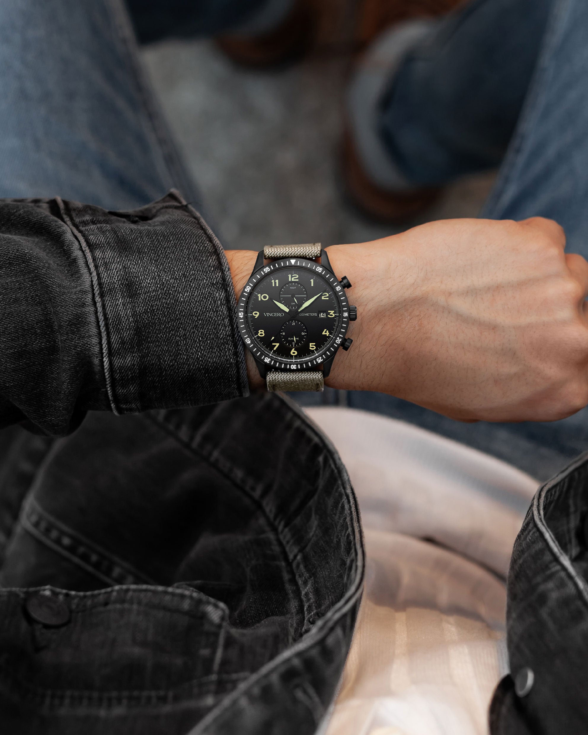 Men's Leather Bracelets, Vincero Watches