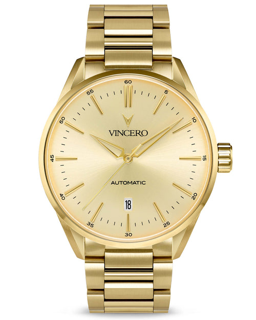 Mens Icon Automatic All Gold Watch