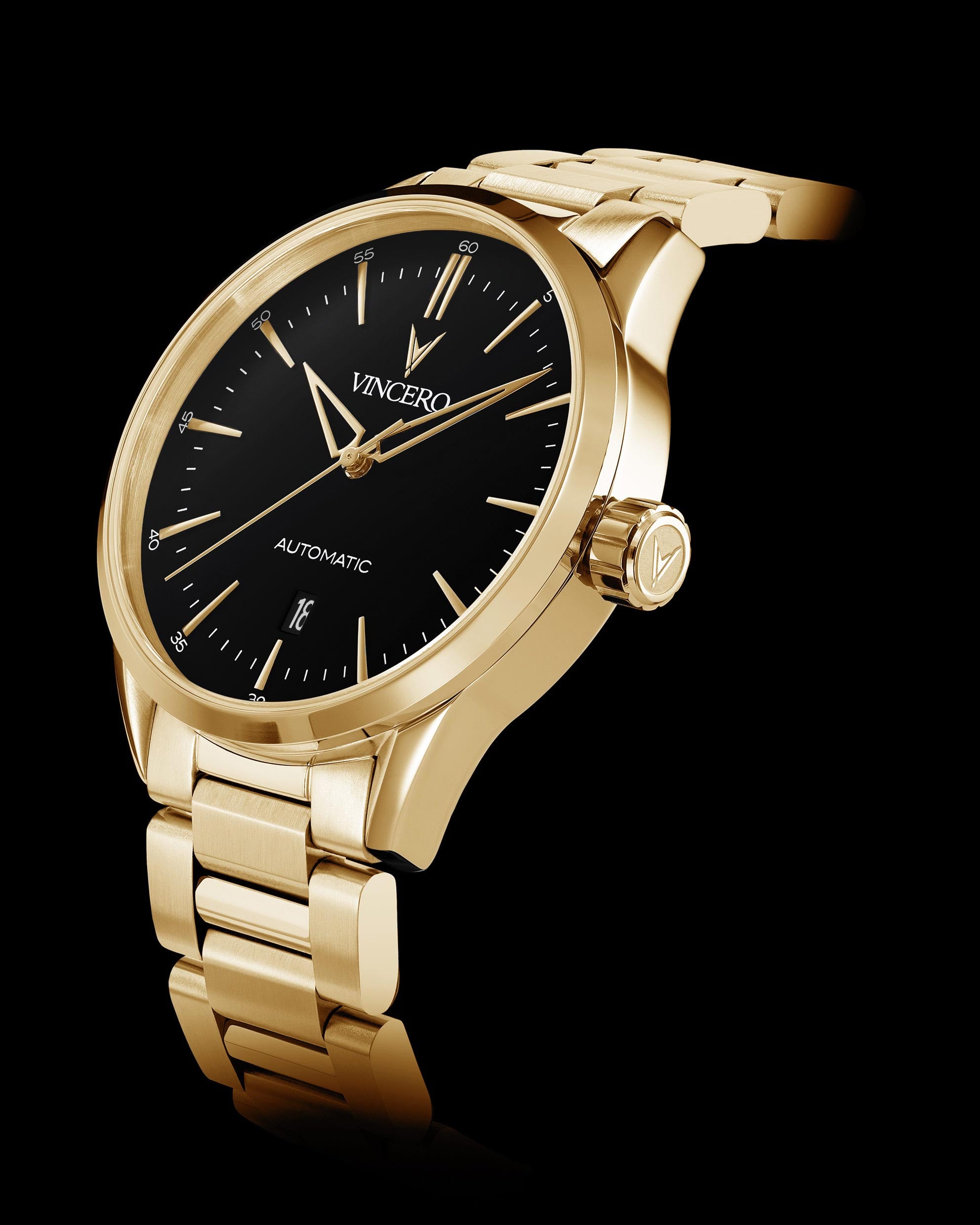 Vincero watches outlet black and gold