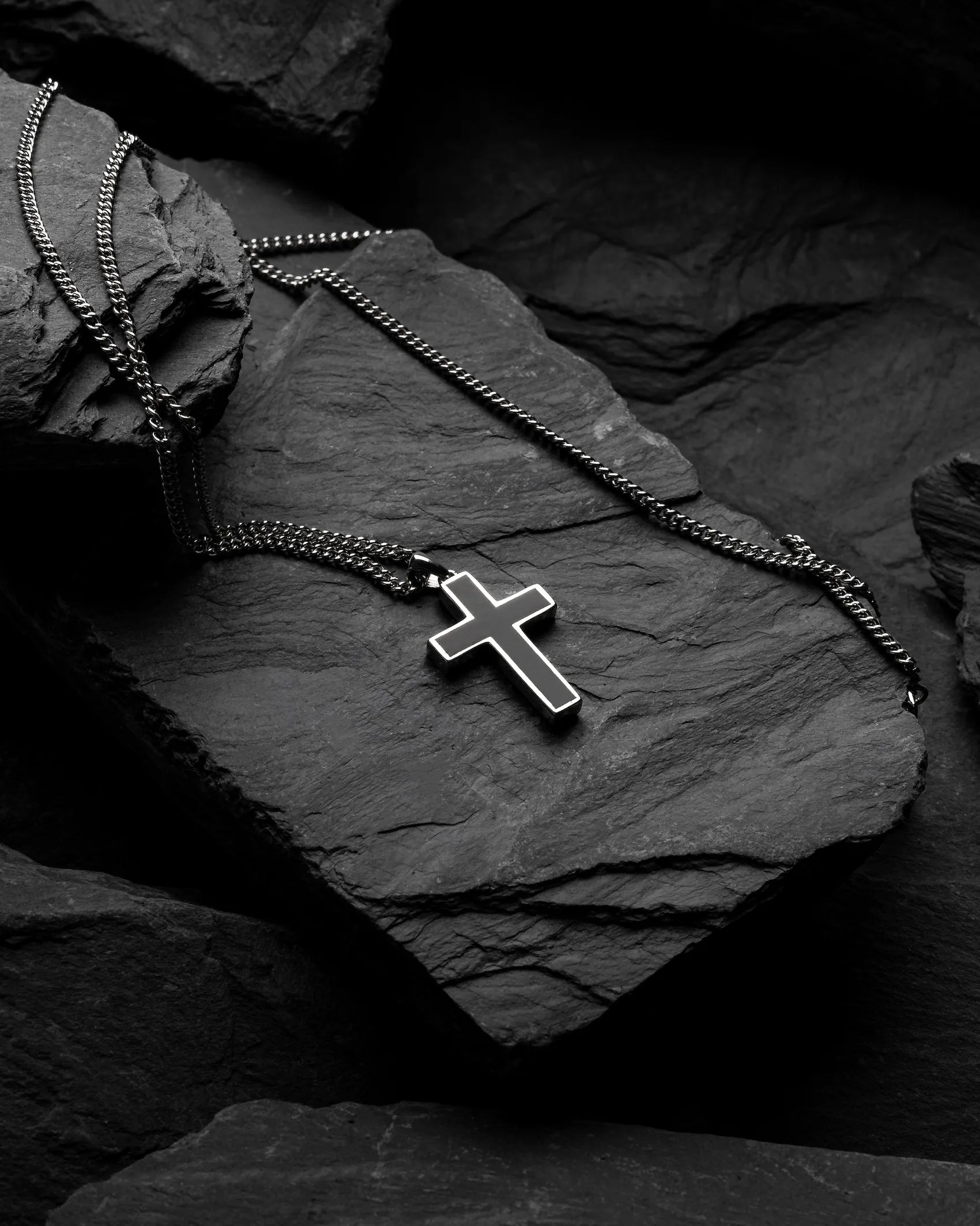 Brandy Melville | Jewelry | Last One Brandy Melville Rosary Cross Necklace  | Poshmark