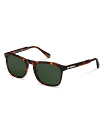 Men's Luxury Barrel Tortoise Midway Sunglasses