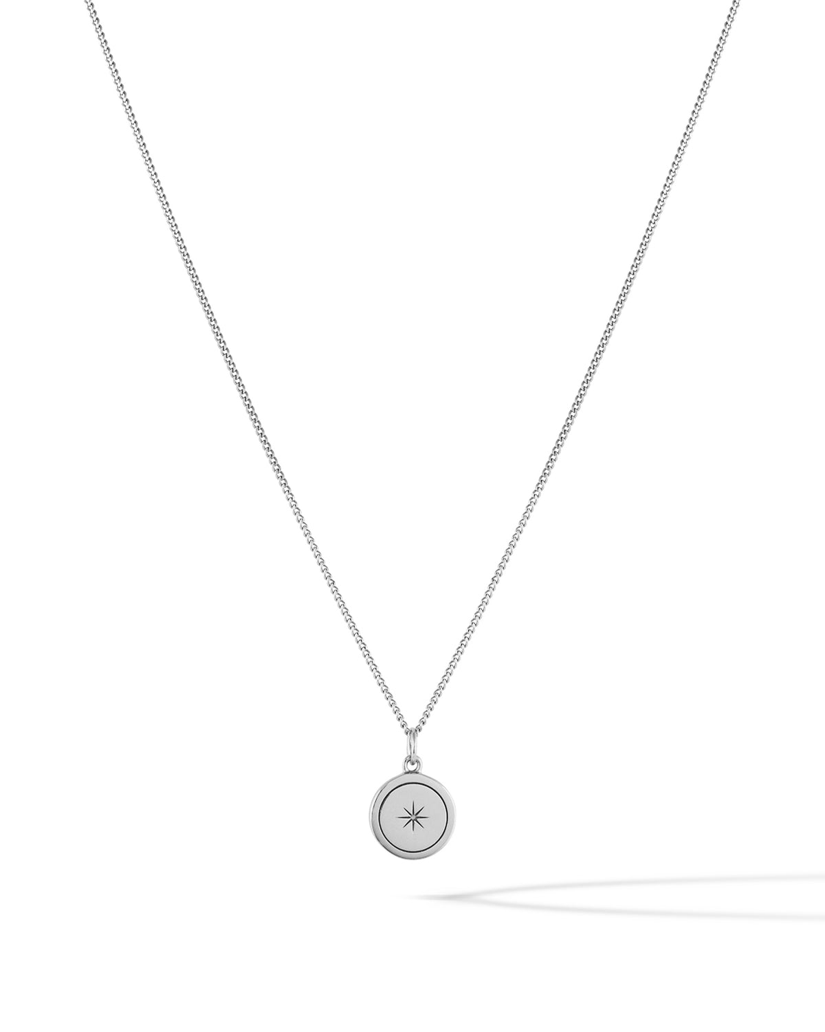Women's Luxury Silver Fine Curb Chain Necklace with Parrot Clasp