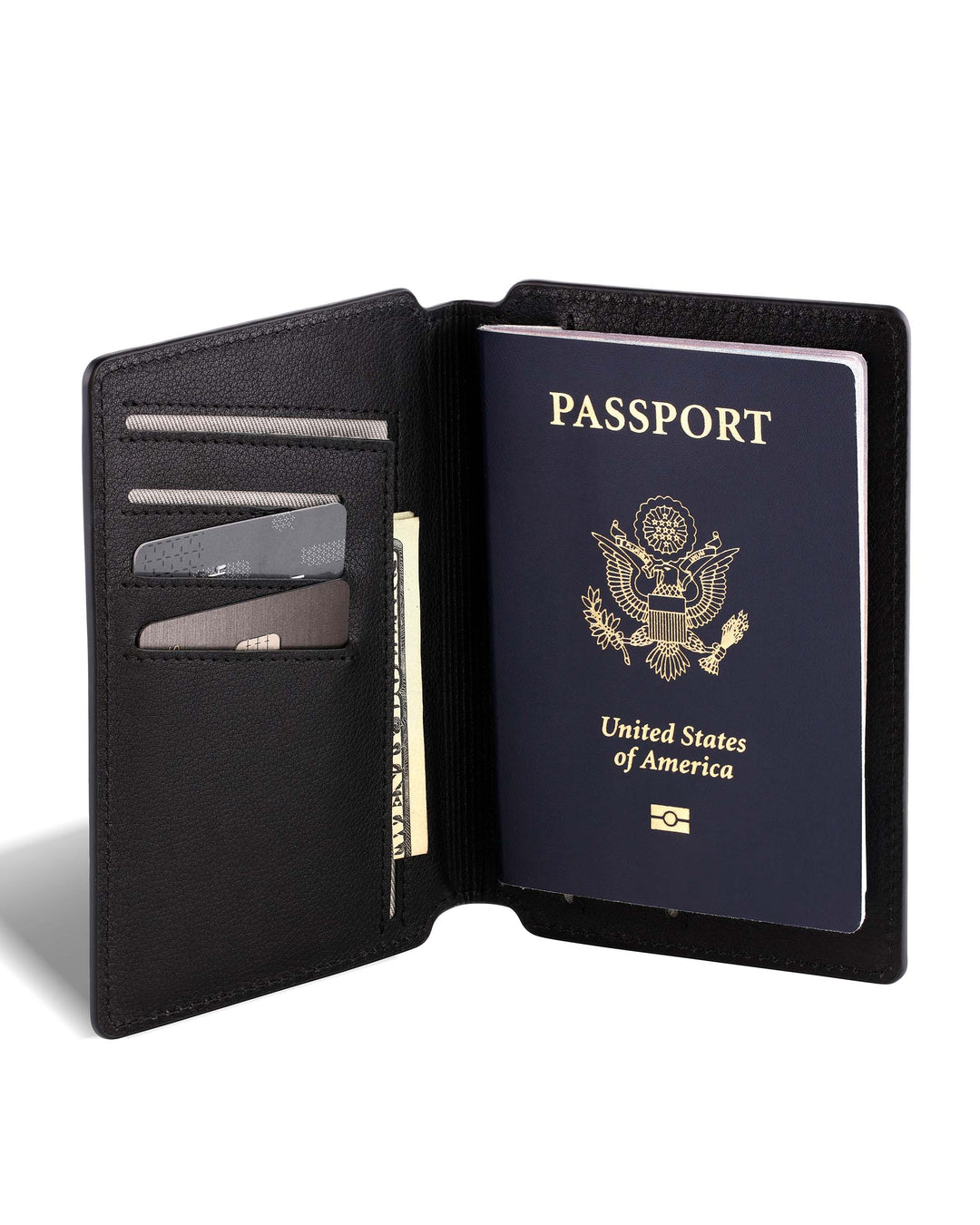 The Passport Wallet - Blackhover image