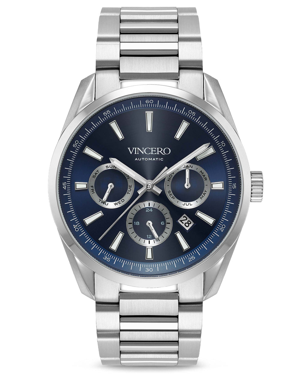 Reserve Automatic Watch - Blue Silver
