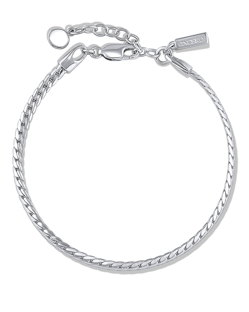 The Serpentine Bracelet - Sterling Silver