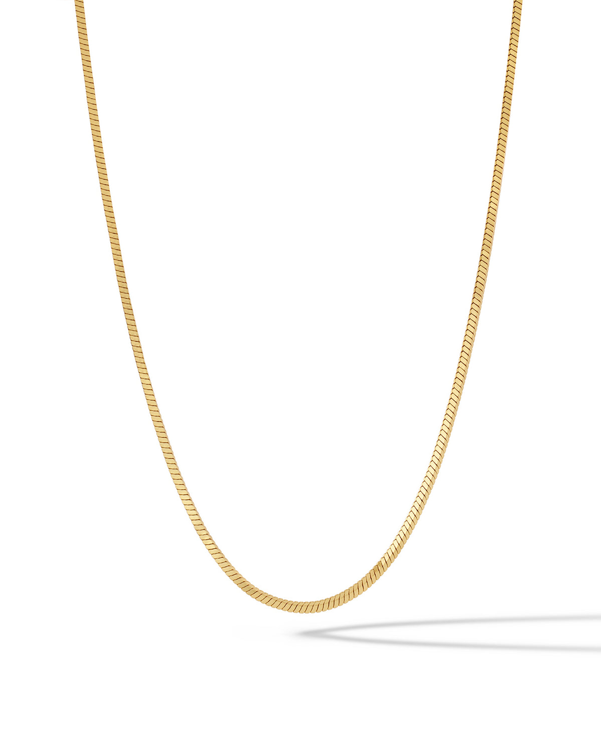 Snake Chain Necklace - Gold