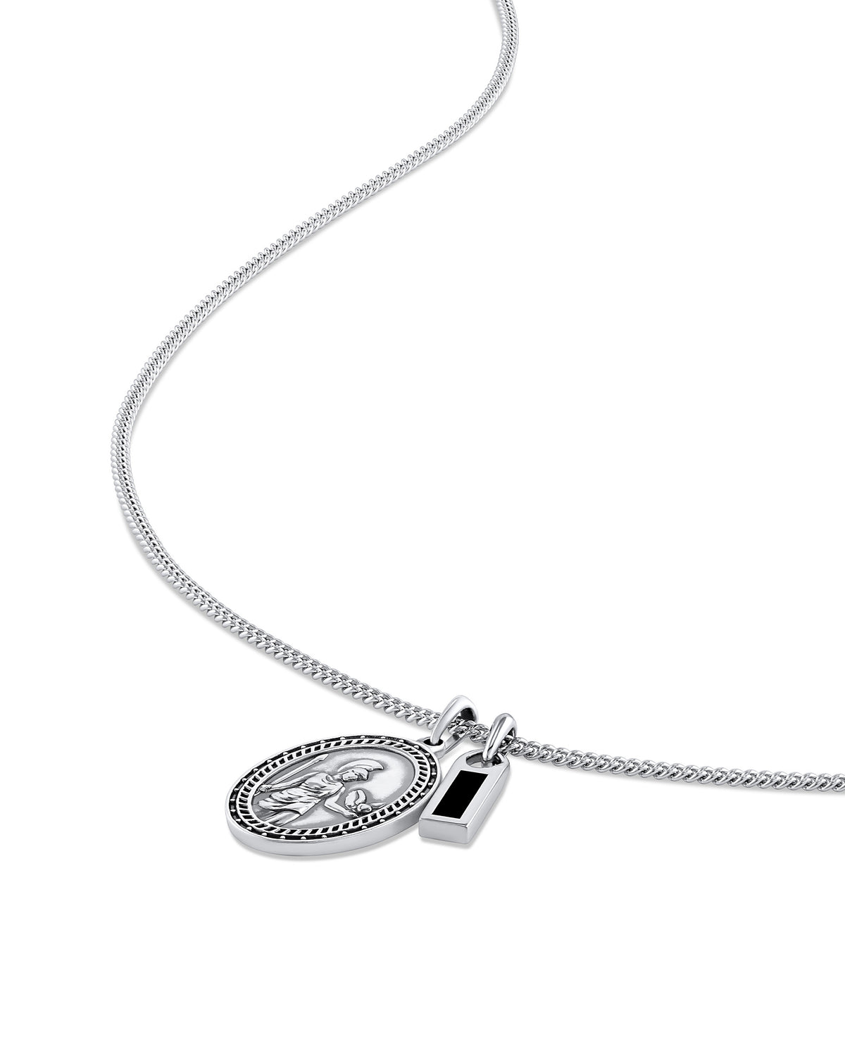 Mens Wisdom Pendant Necklace