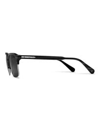 Men's Luxury Black Smoke/Silver Villa Sunglasses