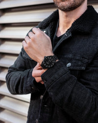Mens Icon Black Automatic Watch