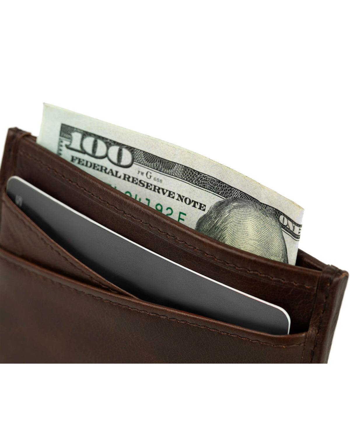 Mens Cardholder wallet brown