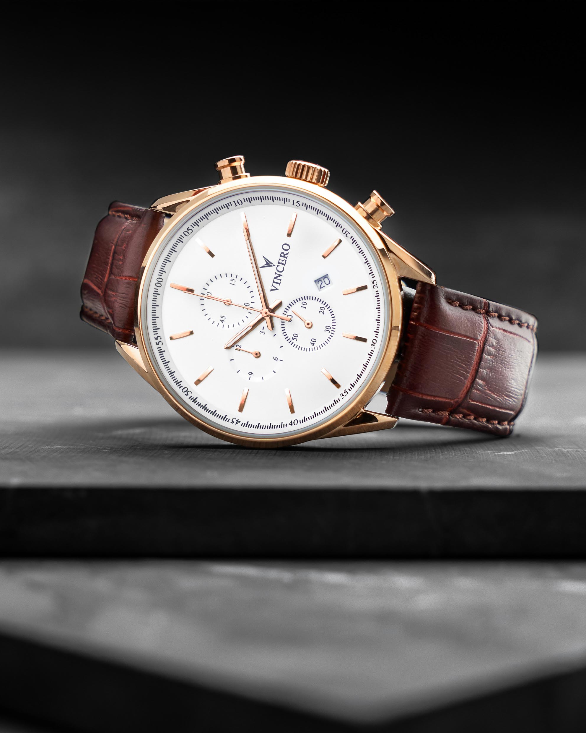 Men's Chronograph - Rose Gold, Vincero Watches