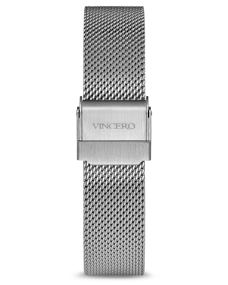 Eros Silver 316L Stainless Steel Mesh Strap 