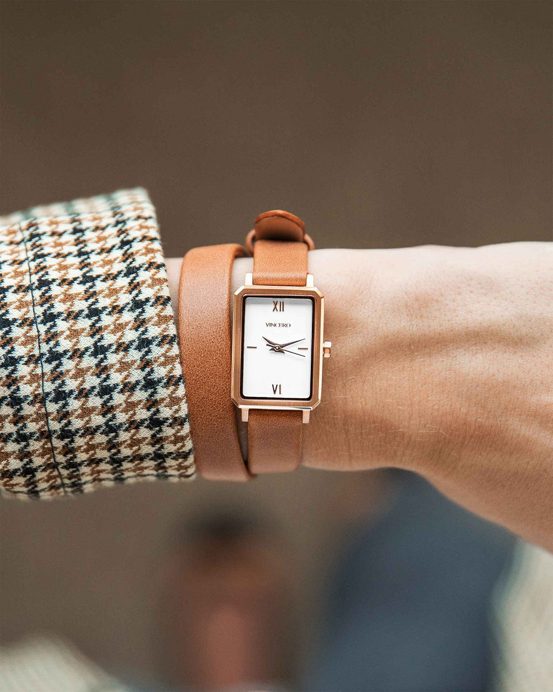 Natural Leather Double - Saddle Brown 12mmhover image